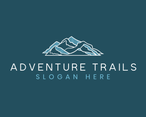 Mountain Trekking Valley logo design