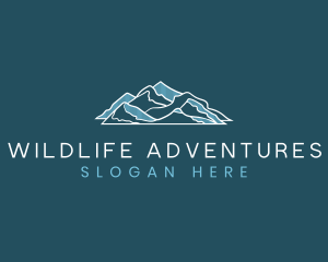 Mountain Trekking Valley logo design