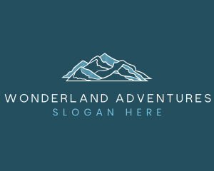 Mountain Trekking Valley logo design