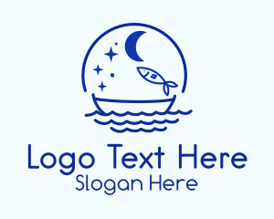 Starry Night Fishing Logo