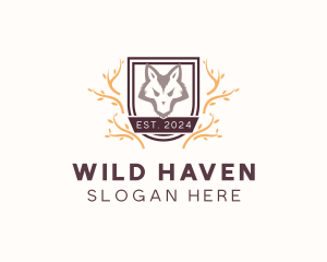 Wild Wolf Hunting  logo design