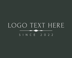 Text - Elegant Simple Business logo design