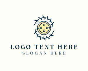Sewing - Sewing Button Tailor logo design