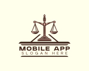Justice Scales Legal Logo