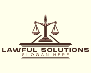 Legal - Justice Scales Legal logo design