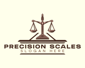 Scales - Justice Scales Legal logo design