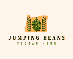 Oregon Beer Hop logo design