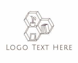 Indoor - Interior Decor Shelf logo design