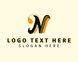 Letter N - Lifestyle Brand Letter N logo design