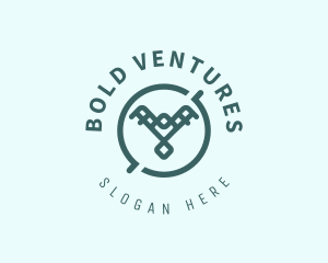 Modern Global Bird logo design