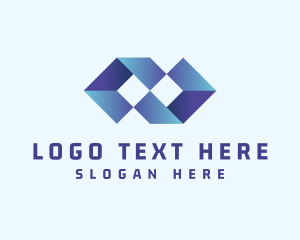 3D Startup Business logo design