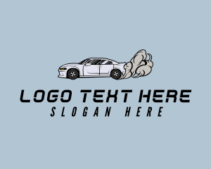 Sedan - Racing Auto Mechanic logo design