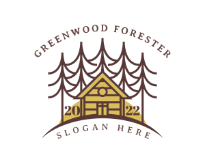 Sunset Cottage Forest logo design