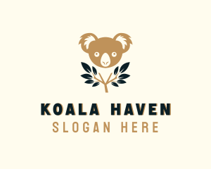 Koala Animal Safari logo design