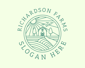 Barn Sunshine Farm  logo design