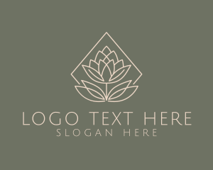 Botanical - Eco Floral Plant logo design