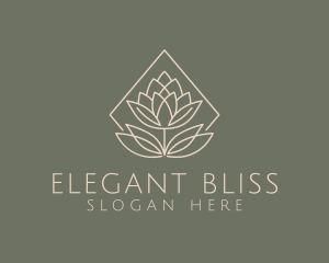 Bloom - Eco Floral Plant logo design