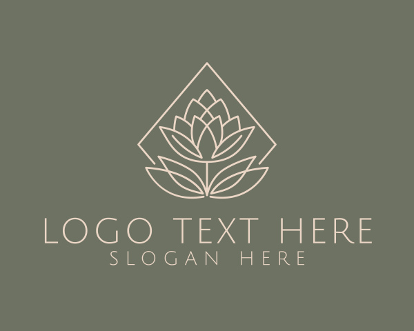 Florist - Eco Floral Plant logo design