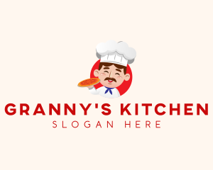 Pizza Chef Restaurant logo design