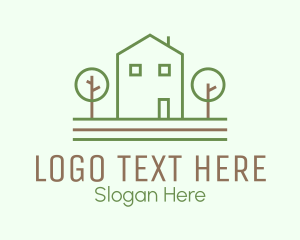Sustainable - Housing Apartment Property logo design