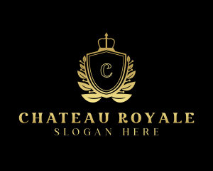 Luxury Royal Shield logo design