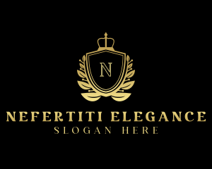 Luxury Royal Shield logo design