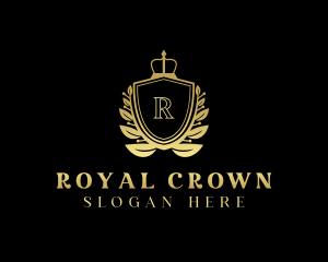 Luxury Royal Shield logo design