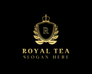 Luxury Royal Shield logo design