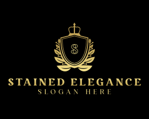 Luxury Royal Shield logo design