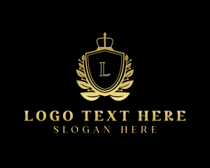 Fashion - Luxury Royal Shield logo design