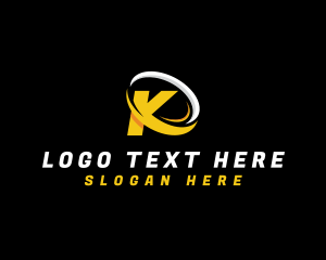 Wave - Generic Company Letter K logo design
