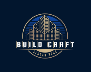 Architect Building Structure logo design