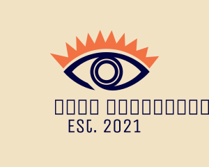 Optometrist - Eyelash Extension Eye logo design