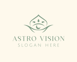 Mystical Eye Moon logo design