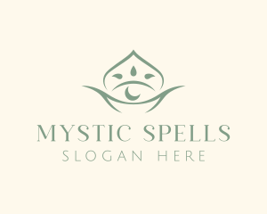 Mystical Eye Moon logo design