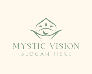 Mystical Eye Moon logo design