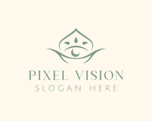 Mystical Eye Moon logo design