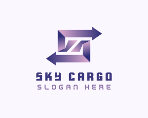 Arrow Cargo Logistics logo design