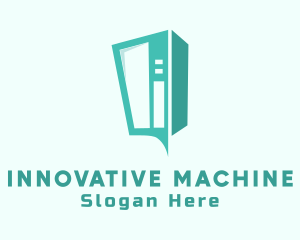 Vending Machine Chat logo design