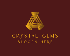 Luxury Gold Jewelry logo design