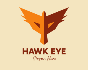 Fox Face Hawk logo design