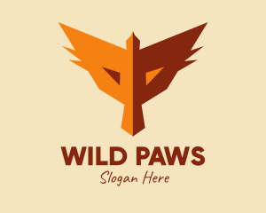 Fox Face Hawk logo design