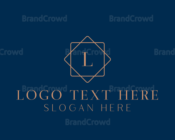 Classy Polygon Event Organizer Logo