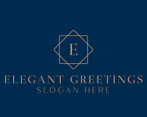 Classy Polygon Event Organizer logo design