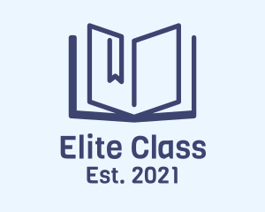 E-Learning Book logo design