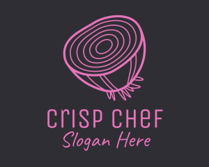 Onion Slice Rings logo design