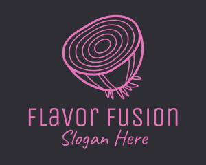 Taste - Onion Slice Rings logo design