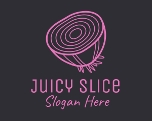 Onion Slice Rings logo design