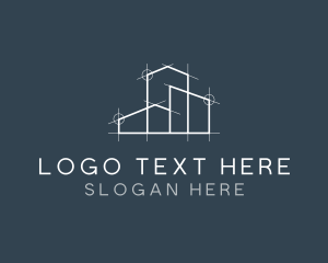Engineer - Architecture House Construction logo design