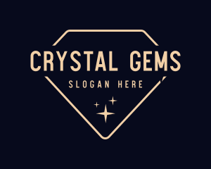 Diamond Sparkle Business logo design